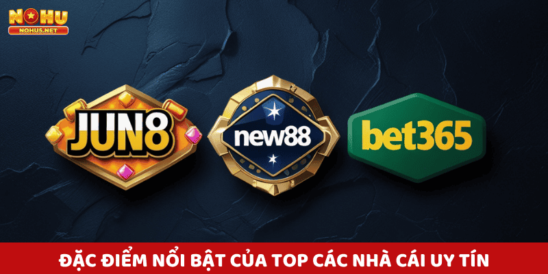 Đặc Điểm Nổi Bật Của Top Nhà Cái Nổ Hũ Uy Tín