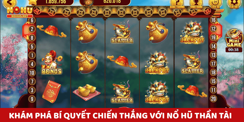 Khám phá bí quyết chiến thắng với Nổ Hũ Thần Tài trong mỗi ván cược